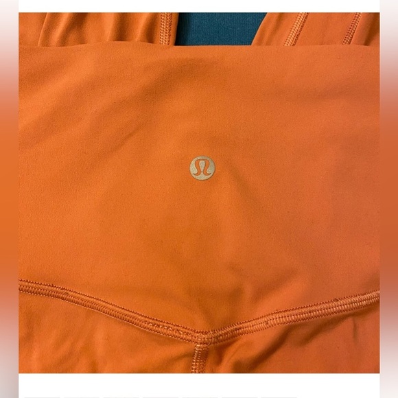 Lululemon Align Highlighter Coral Leggings size 6 - Picture 4 of 17